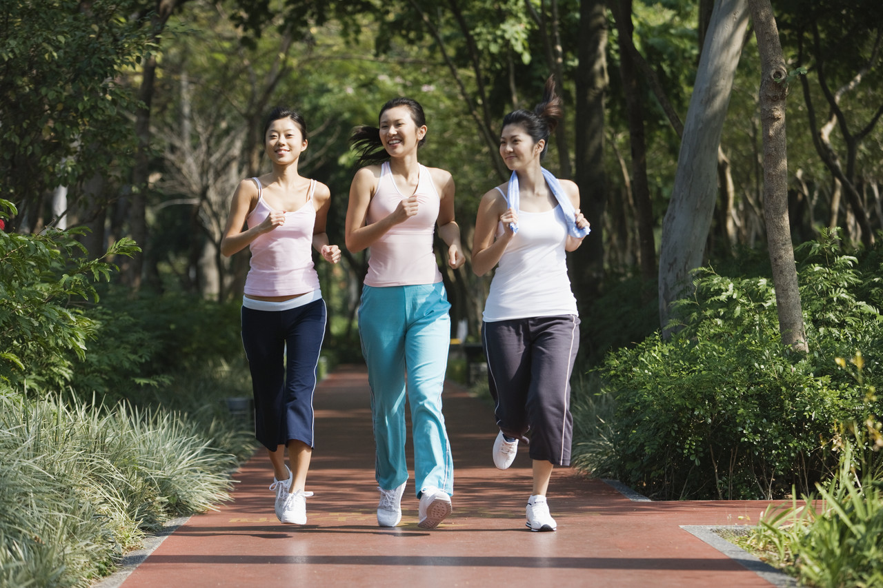 Me walking. Jogging sama Pacar.